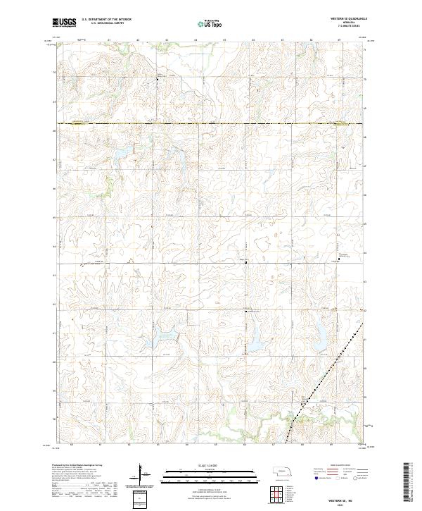 Western SE topographic map thumbnail