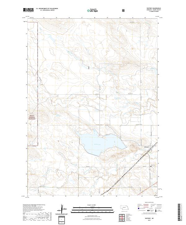 Whitney topographic map thumbnail