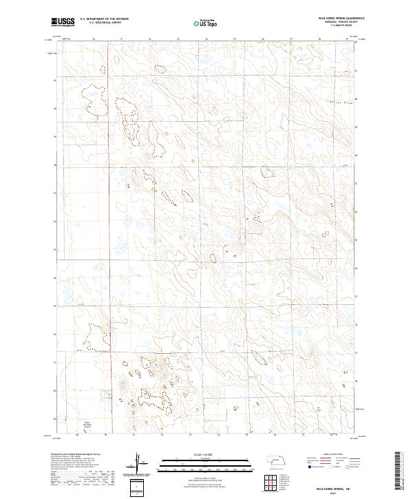 Wild Horse Spring topographic map thumbnail