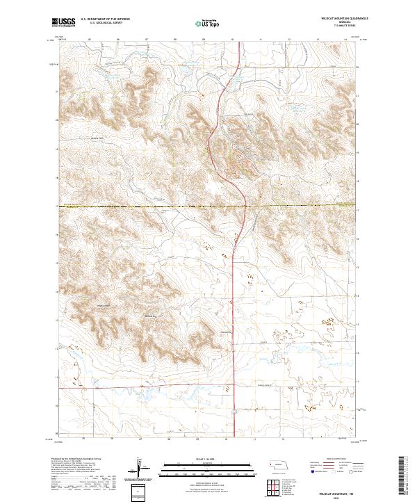 Wildcat Mountain topographic map thumbnail