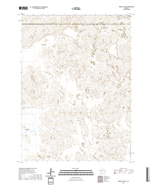 Wright Valley topographic map thumbnail