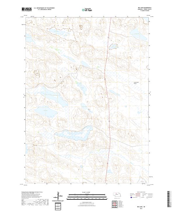 Big Lake topographic map thumbnail