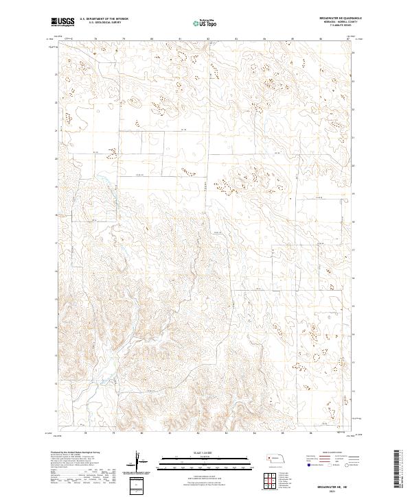 Broadwater NE topographic map thumbnail