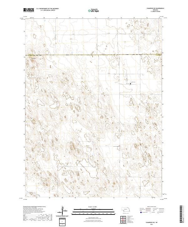 Champion SW topographic map thumbnail