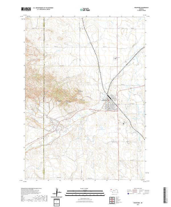 Crawford 2021 topographic map thumbnail
