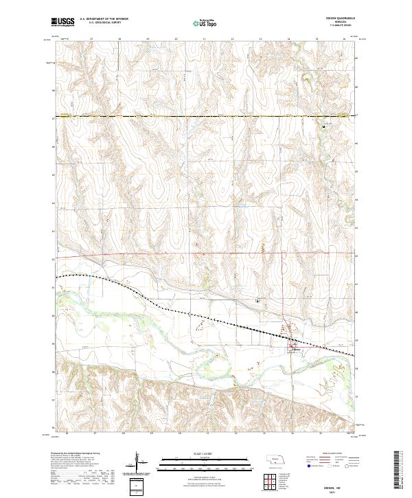 Edison topographic map thumbnail
