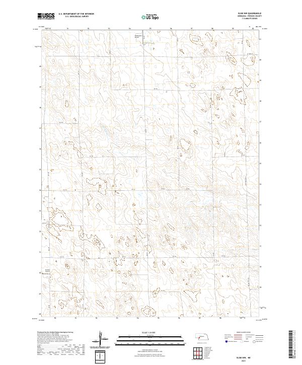 Elsie NW topographic map thumbnail