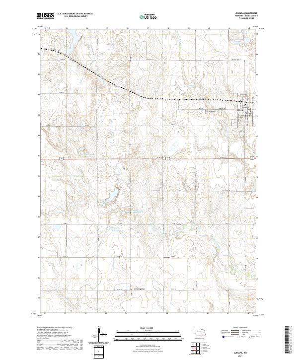 Juniata topographic map thumbnail