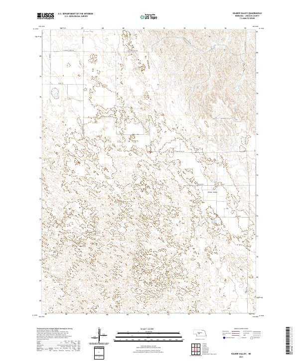 Kilmer Valley topographic map thumbnail