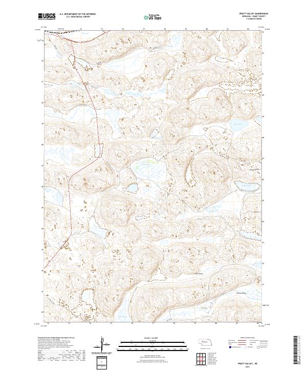 Pratt Valley topographic map thumbnail