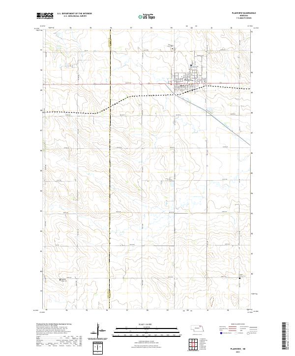 Plainview topographic map thumbnail