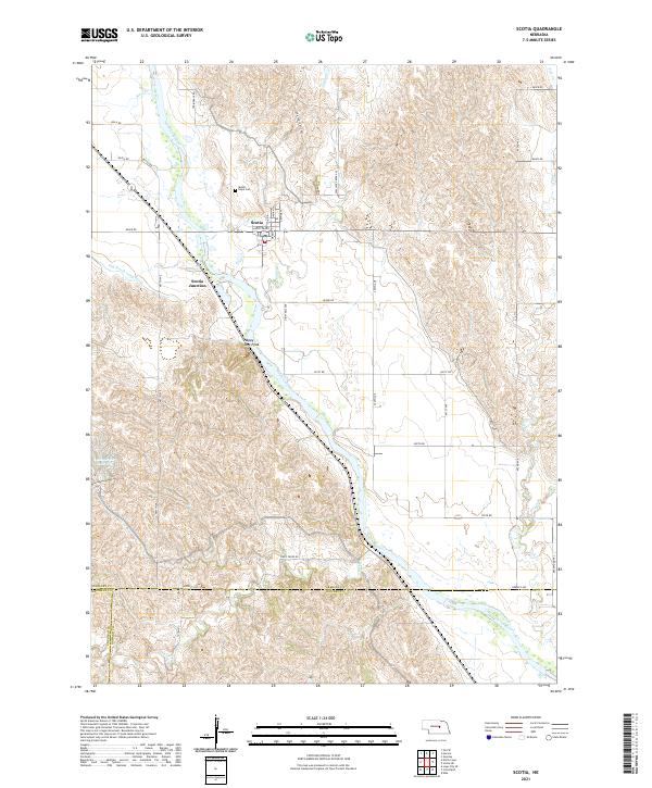 Scotia topographic map thumbnail