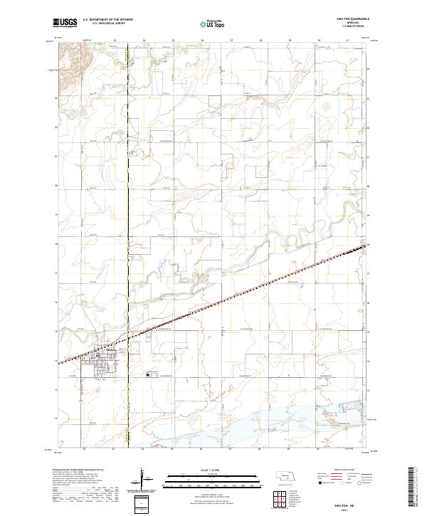 Shelton topographic map thumbnail
