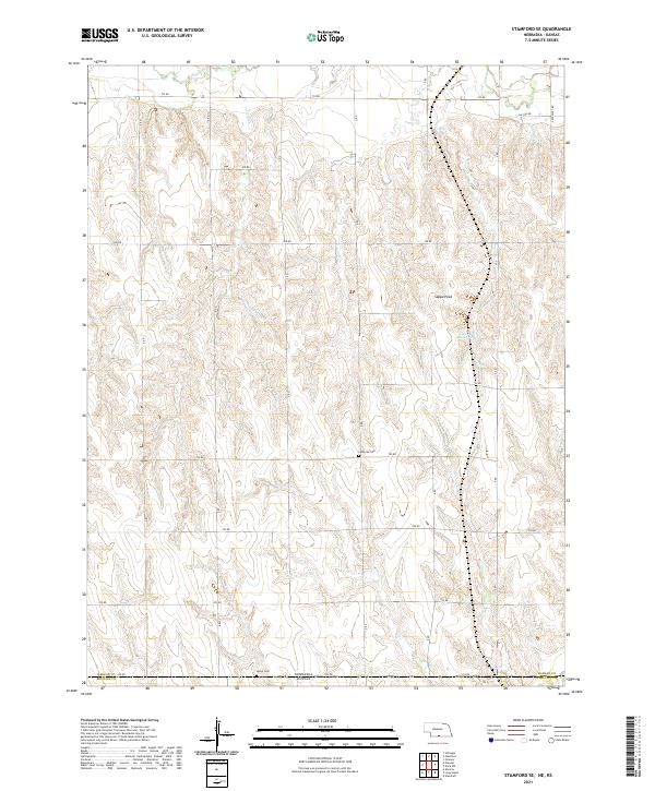 Stamford SE topographic map thumbnail