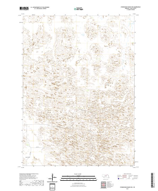 Stonehouse Ranch NE topographic map thumbnail