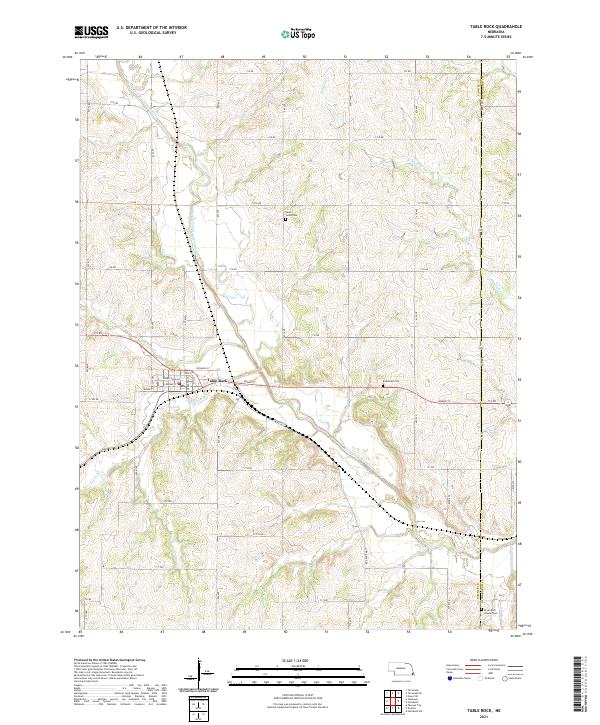 Table Rock topographic map thumbnail