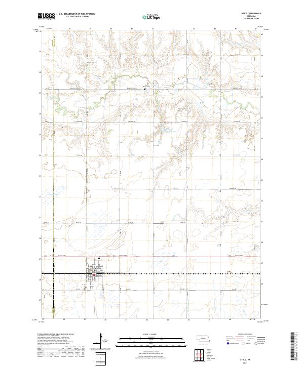 Utica topographic map thumbnail