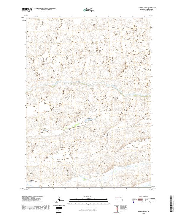 North Valley topographic map thumbnail