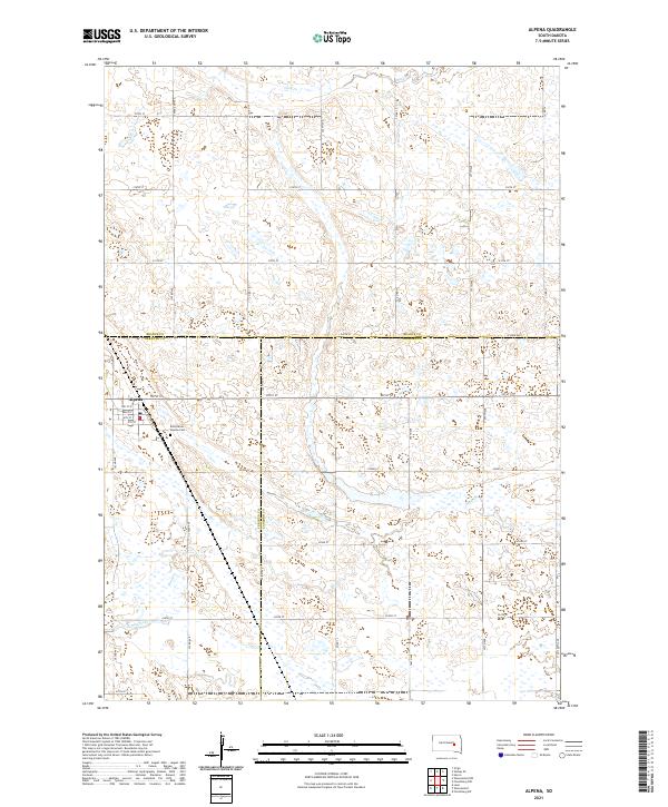 Alpena topographic map thumbnail