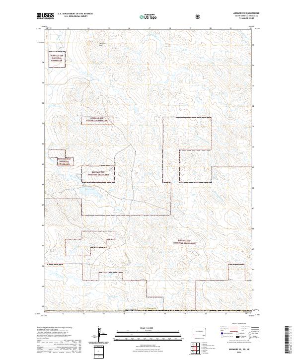 Ardmore SE topographic map thumbnail
