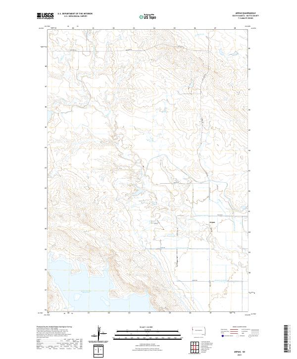 Arpan topographic map thumbnail