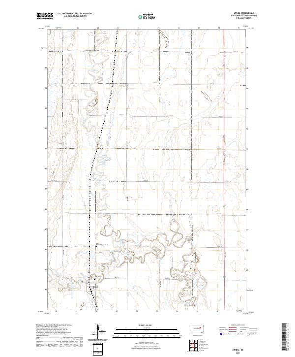 Athol topographic map thumbnail