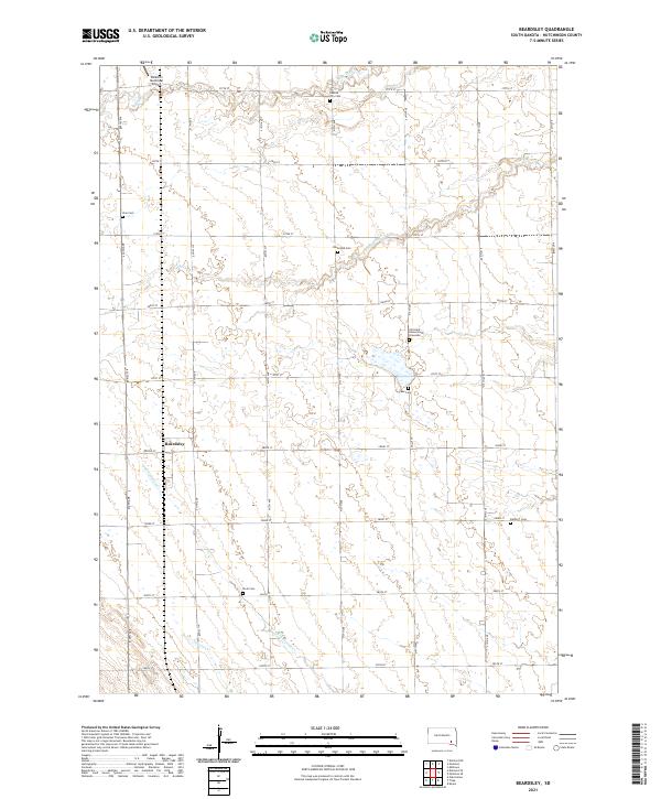Beardsley topographic map thumbnail