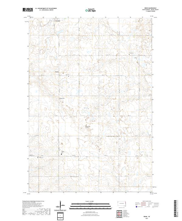Bemis topographic map thumbnail