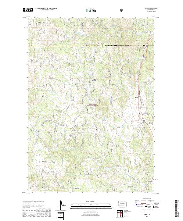 Berne topographic map thumbnail