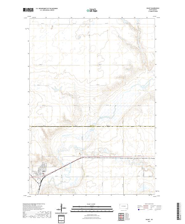 Blunt topographic map thumbnail