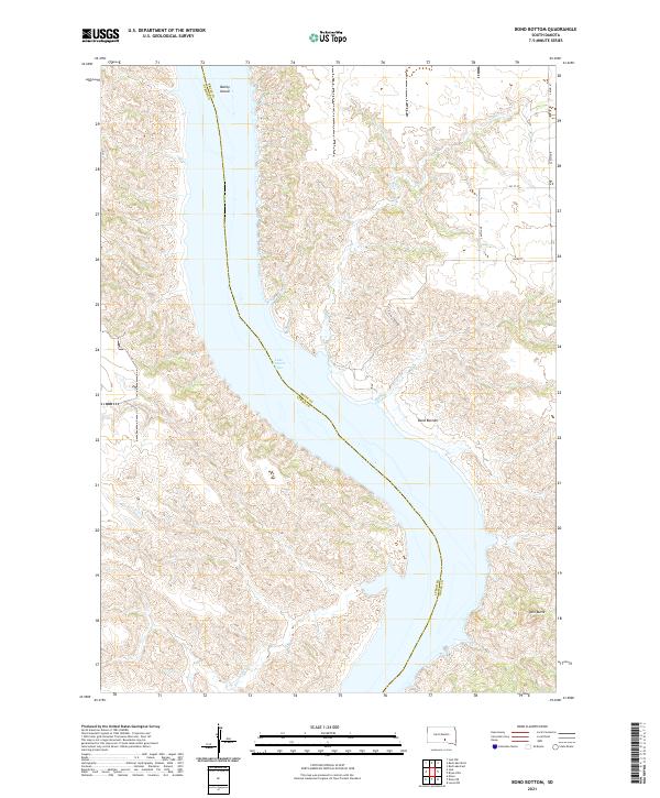 Bond Bottom topographic map thumbnail