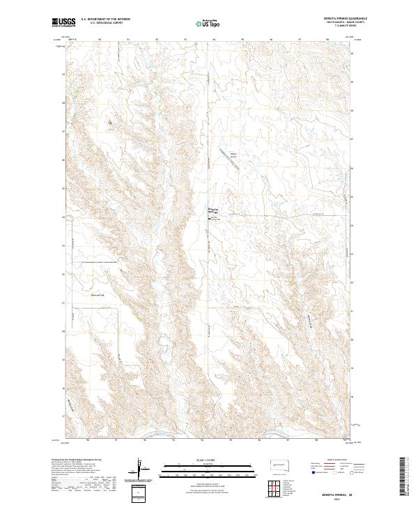 Boneita Springs topographic map thumbnail