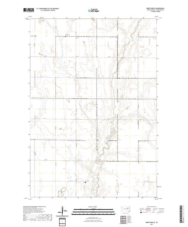 Brentford SE topographic map thumbnail