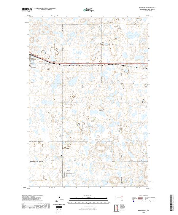 Bristol East topographic map thumbnail