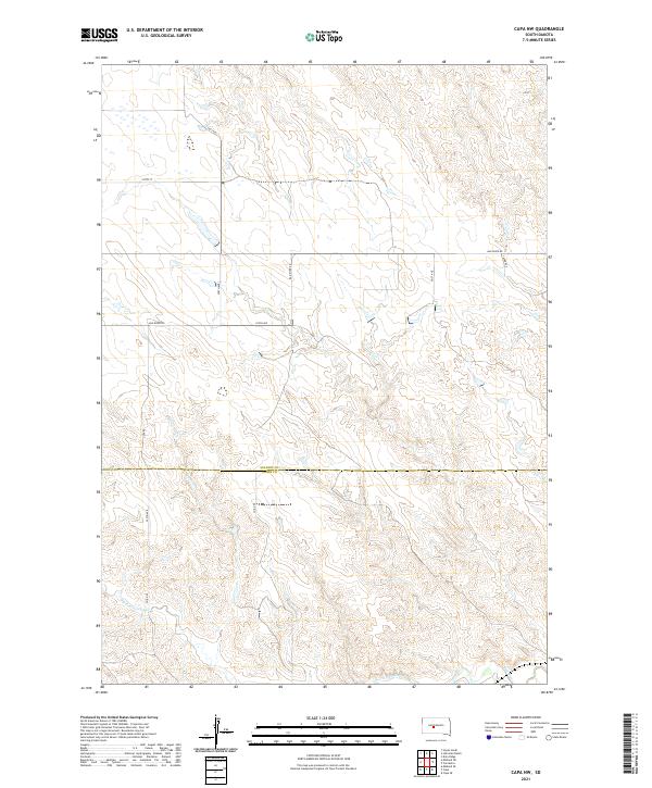 Capa NW topographic map thumbnail
