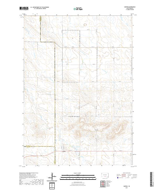 Carter topographic map thumbnail