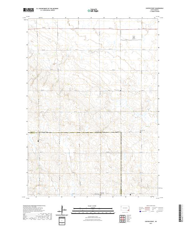 Center Point topographic map thumbnail