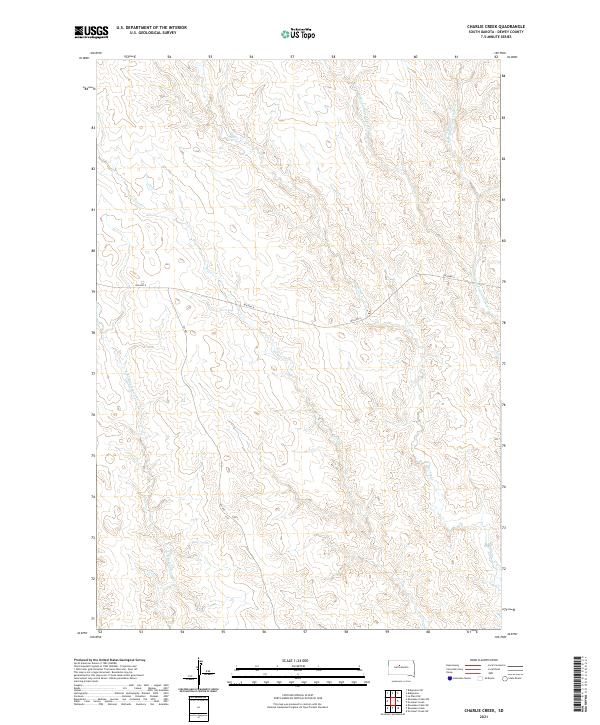 Charlie Creek topographic map thumbnail