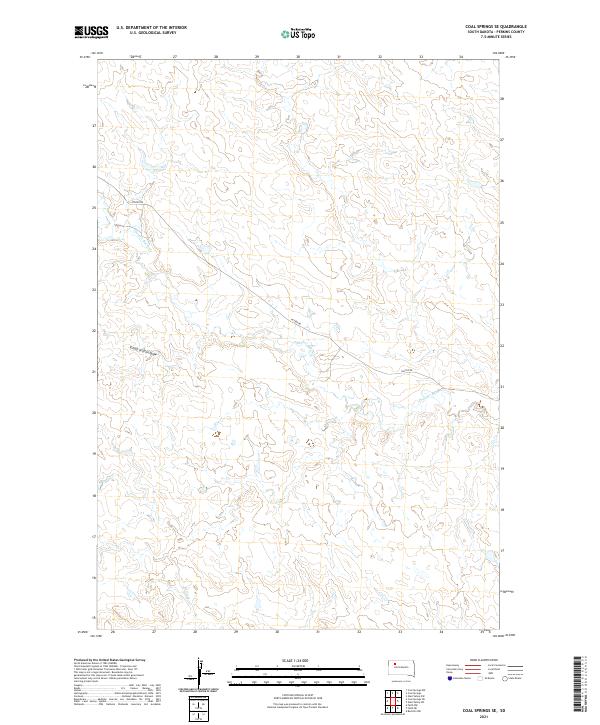 Coal Springs SE topographic map thumbnail