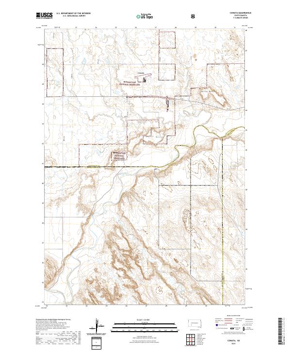 Conata topographic map thumbnail