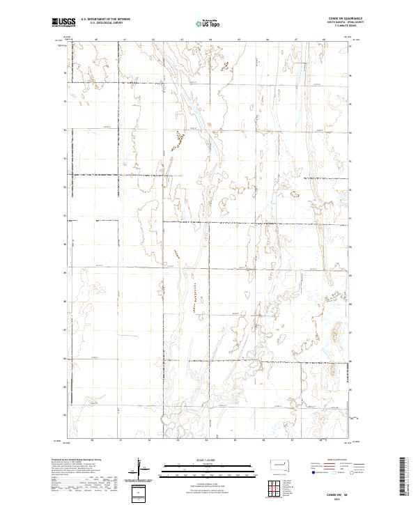 Conde SW topographic map thumbnail