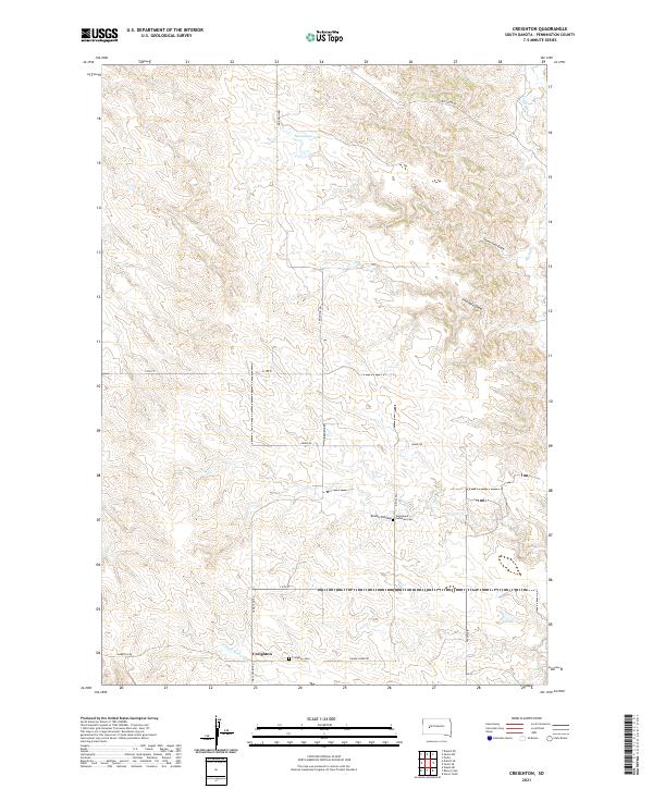 Creighton 2021 topographic map thumbnail