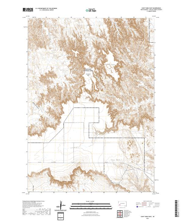 Cuny Table East topographic map thumbnail