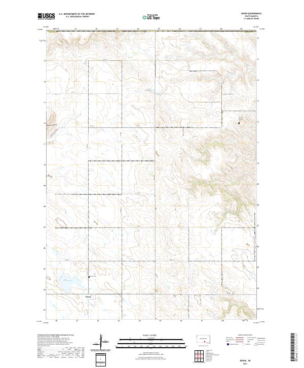 Dixon topographic map thumbnail