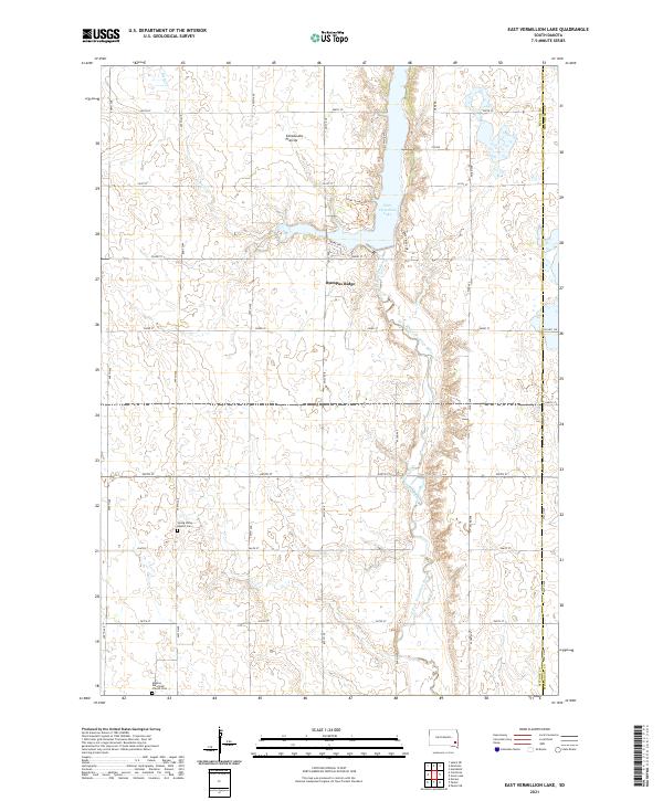 East Vermillion Lake topographic map thumbnail