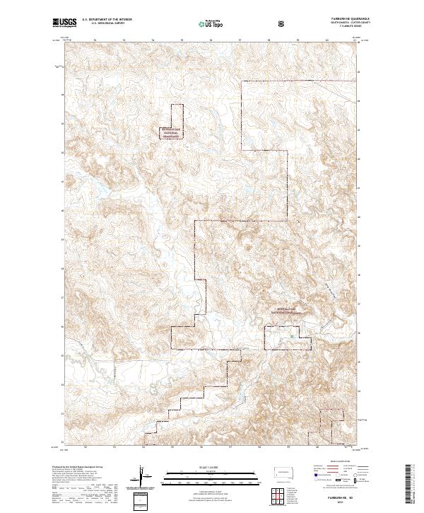 Fairburn NE topographic map thumbnail