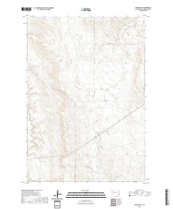 Fairpoint SE topographic map thumbnail