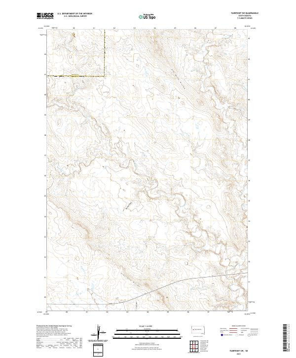 Fairpoint SW topographic map thumbnail
