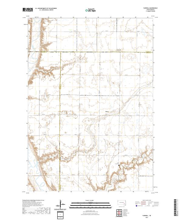 Farwell topographic map thumbnail