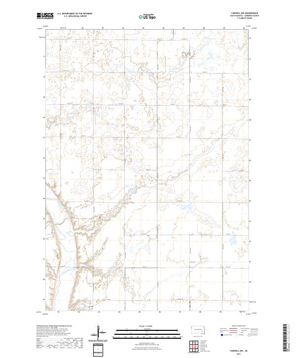 Farwell NW topographic map thumbnail